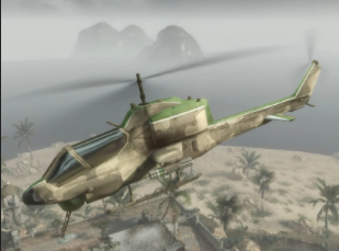 ' An attack helicopter in Call of Duty: Black Ops courtesy of: [https://callofduty.fandom.com/wiki/AH-1_Cobra](https://callofduty.fandom.com/wiki/AH-1_Cobra) '