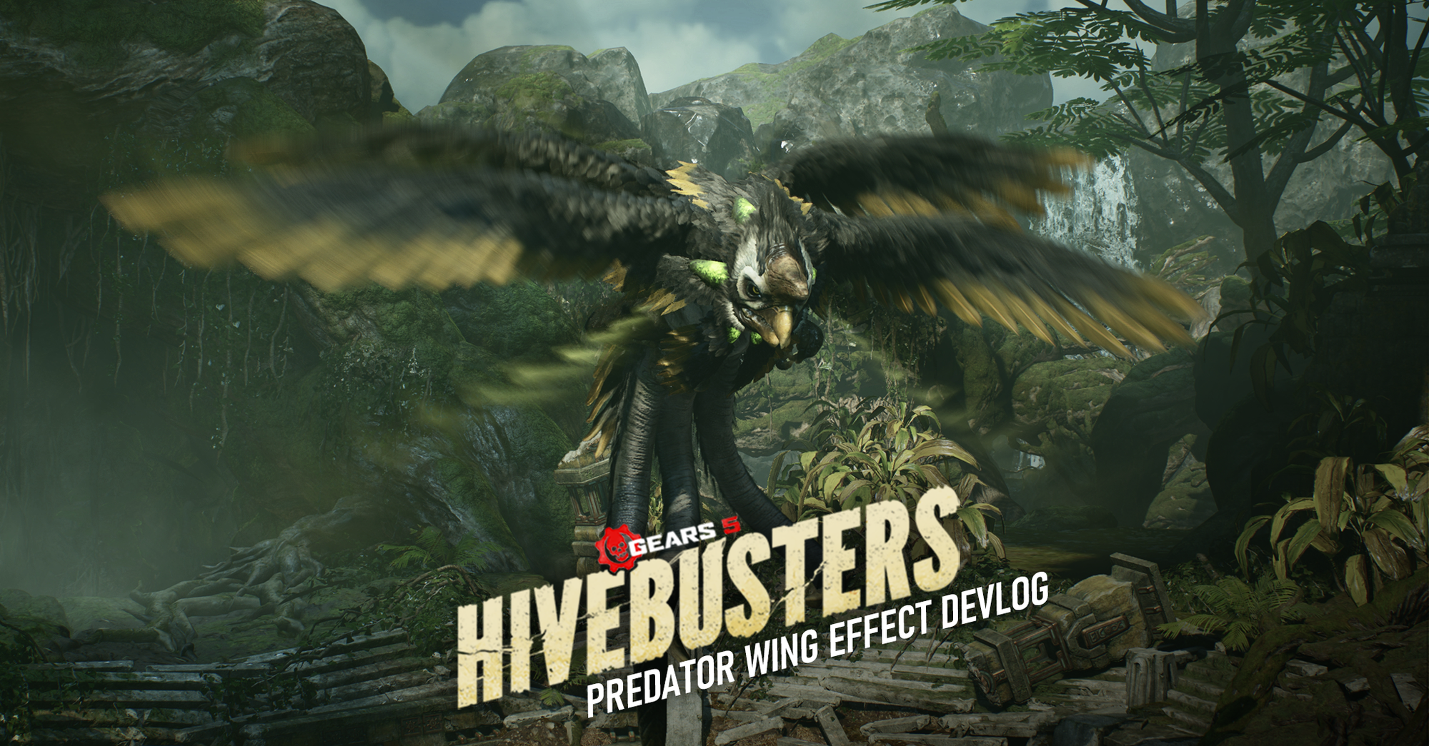 Creating Hovering Predators for Gears 5: Hivebusters